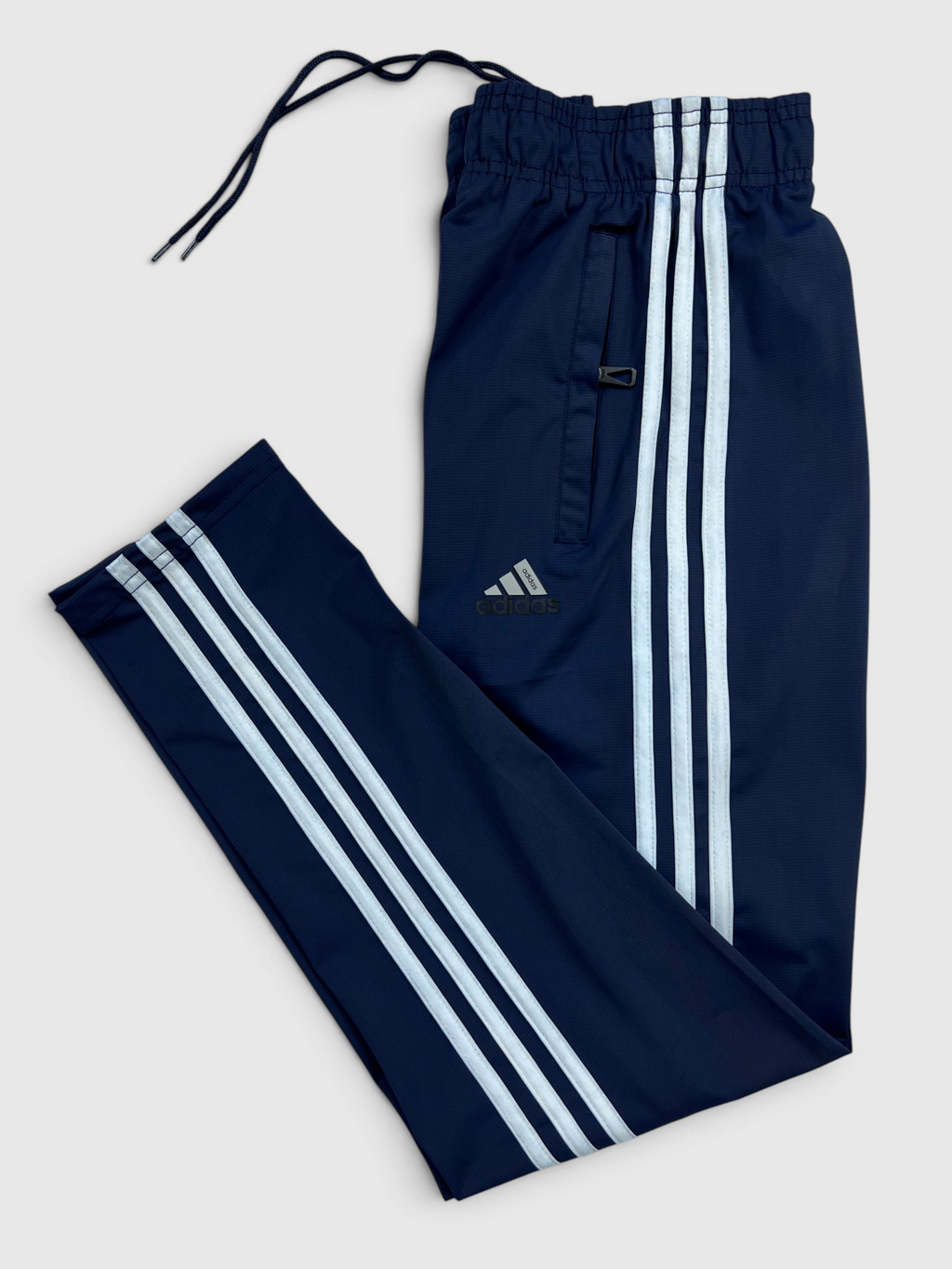 4-Way Stretch Ultra Soft Fabric 3 Stripes-Navy