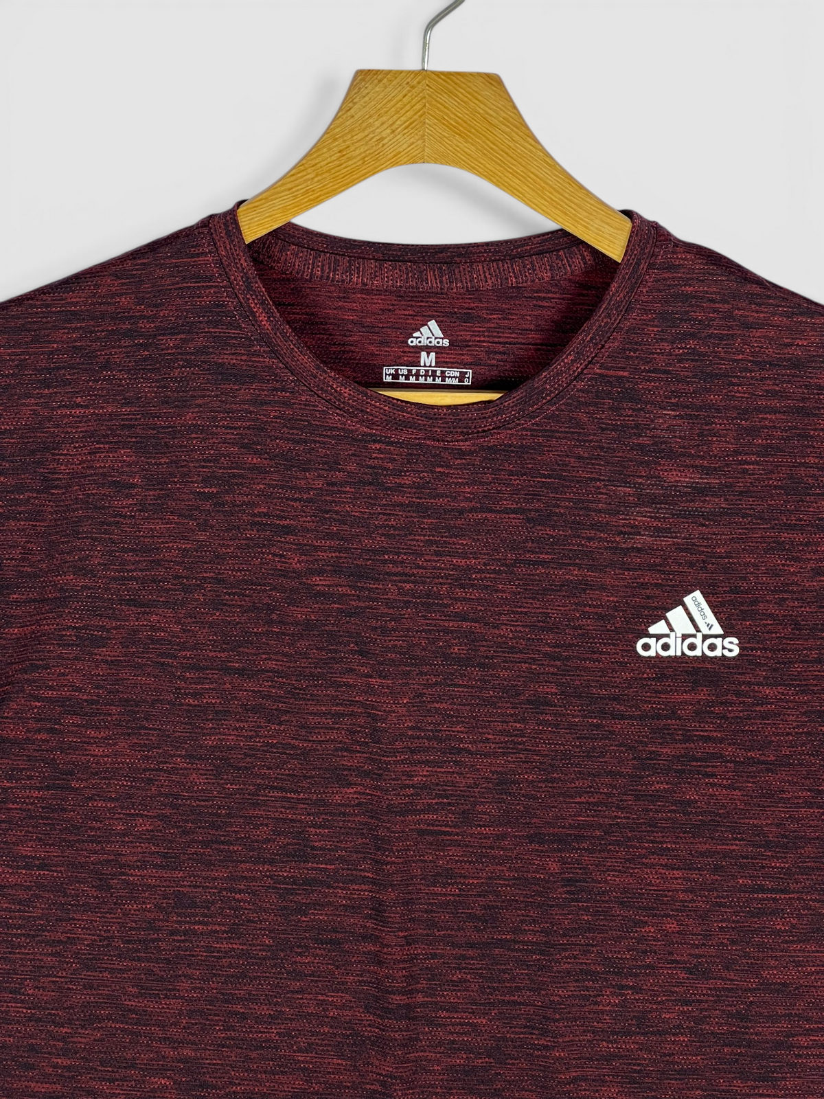 ADI Dri-fit Tee – 4-Way Stretch- Maroon