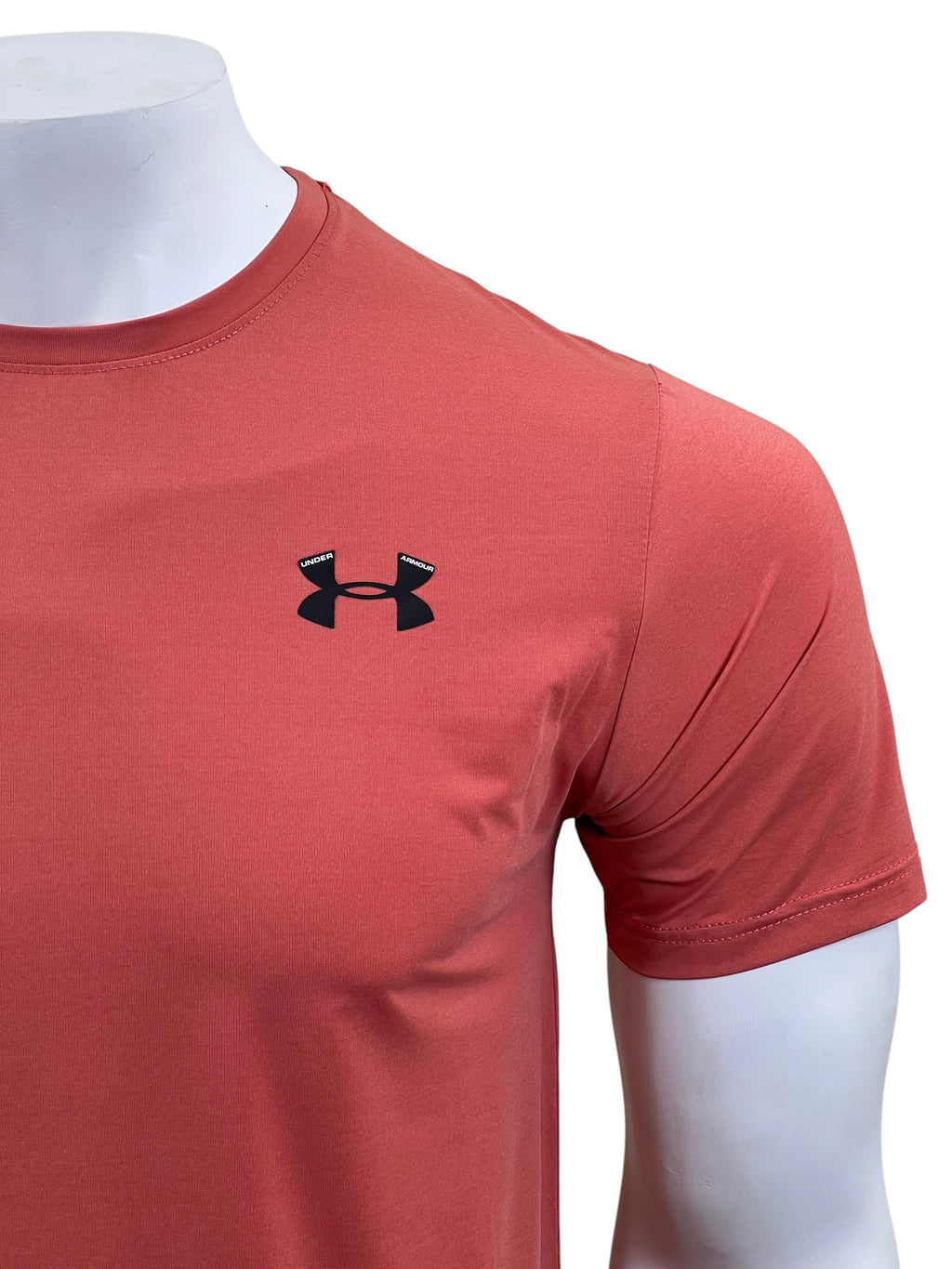 UA Dri-fit Tee – 4-Way Stretch- Orange