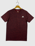 ADI Dri-fit Tee – 4-Way Stretch- Maroon