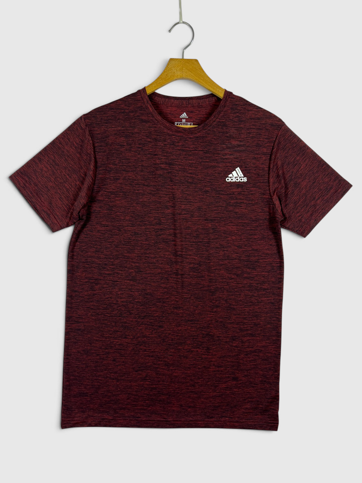 ADI Dri-fit Tee – 4-Way Stretch- Maroon