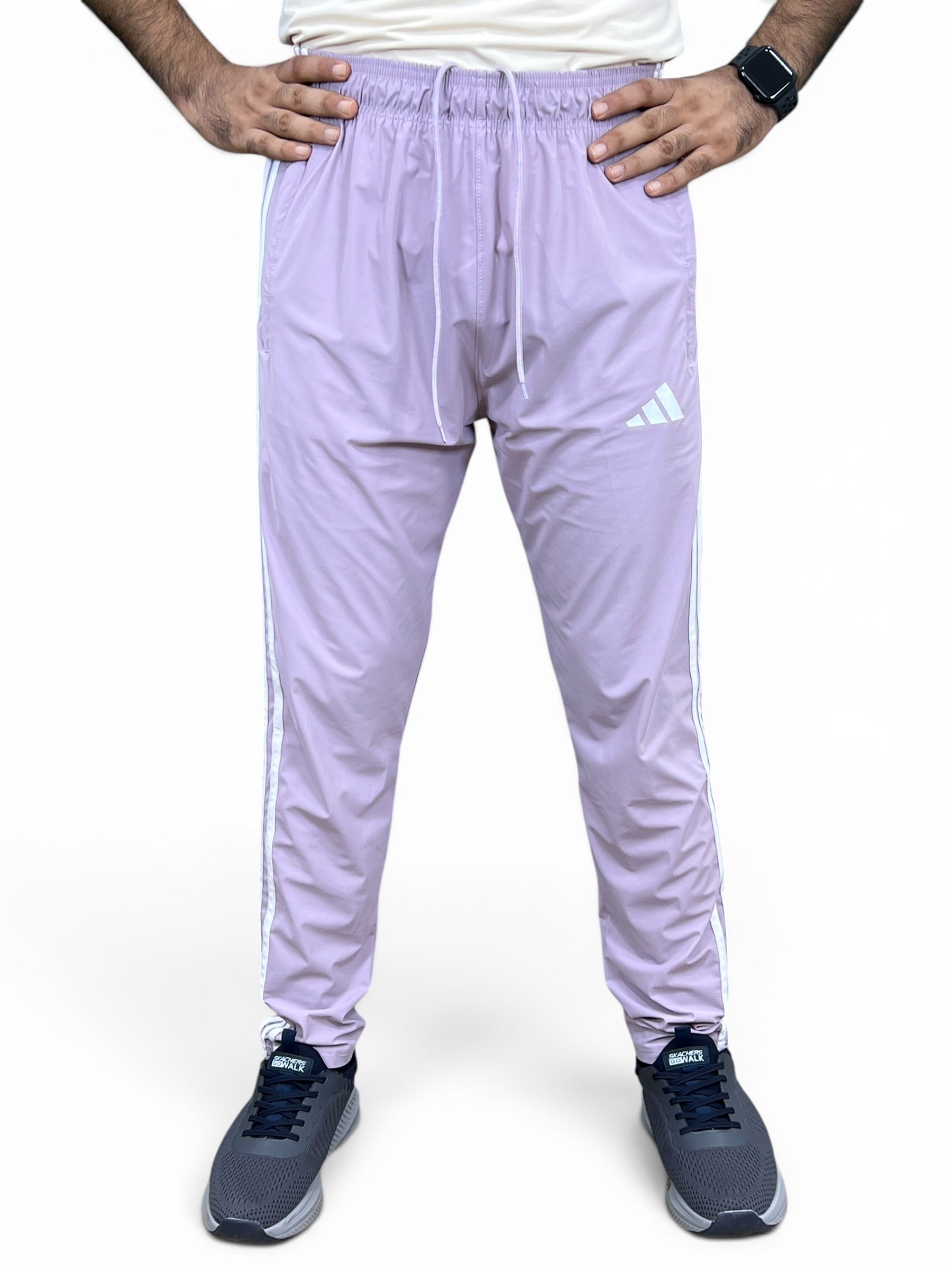 ADI Trouser – 4-Way Stretch Ultra Soft Fabric | 3 Stripes-Pink