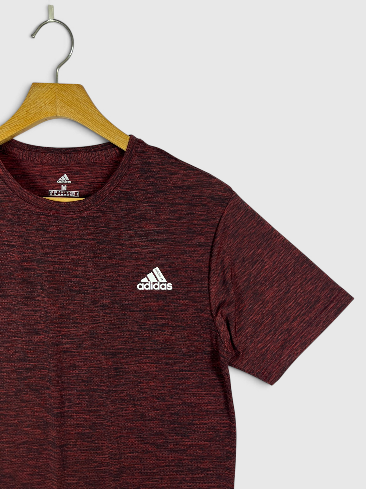 ADI Dri-fit Tee – 4-Way Stretch- Maroon