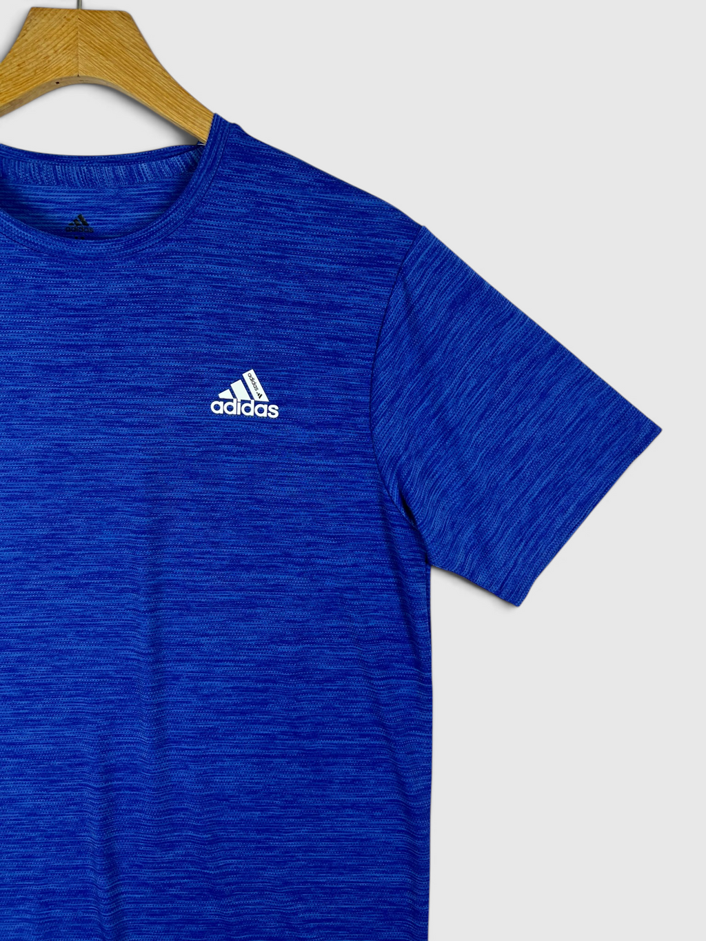 ADI Dri-fit Tee – 4-Way Stretch- Blue