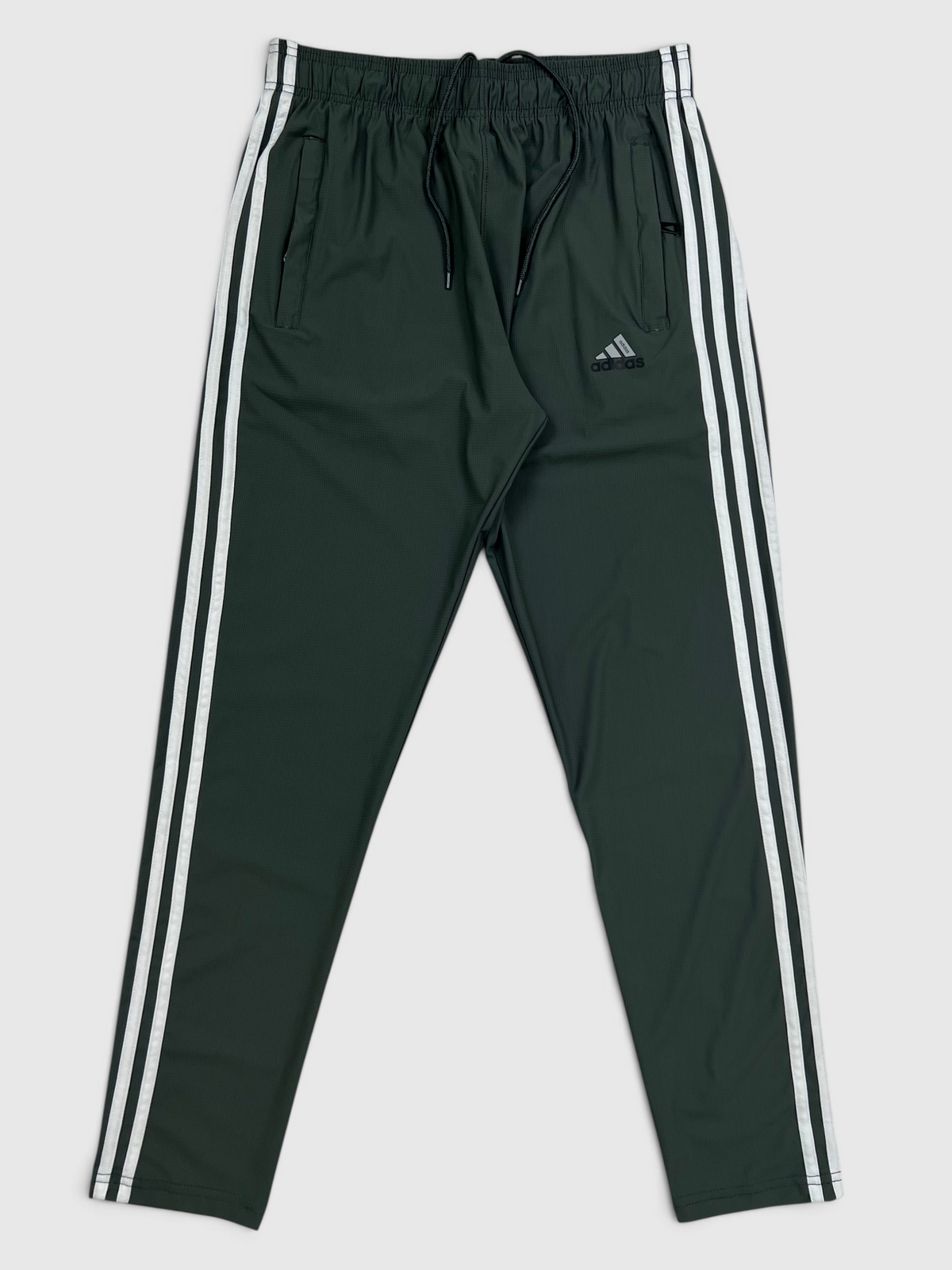 4-Way Stretch Ultra Soft Fabric 3 Stripes-Green