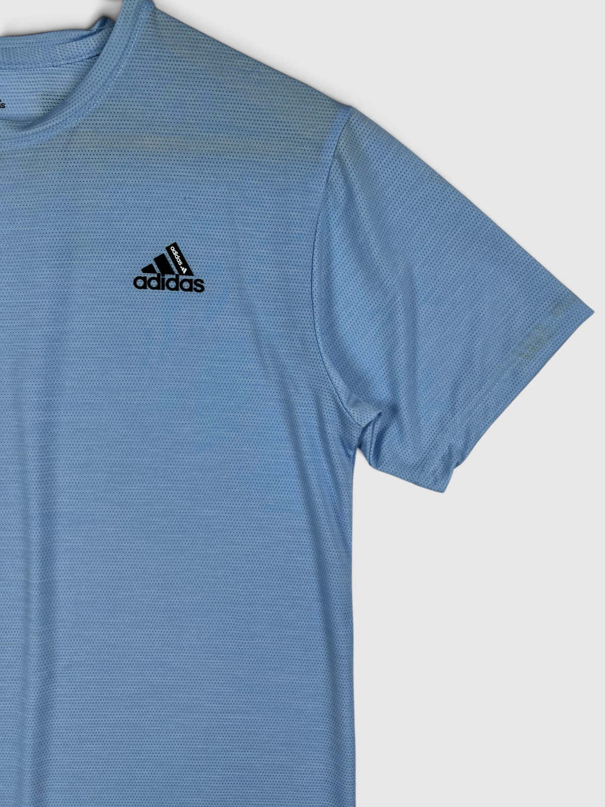 ADI Dri-fit Tee – 4-Way Stretch- Ice Blue