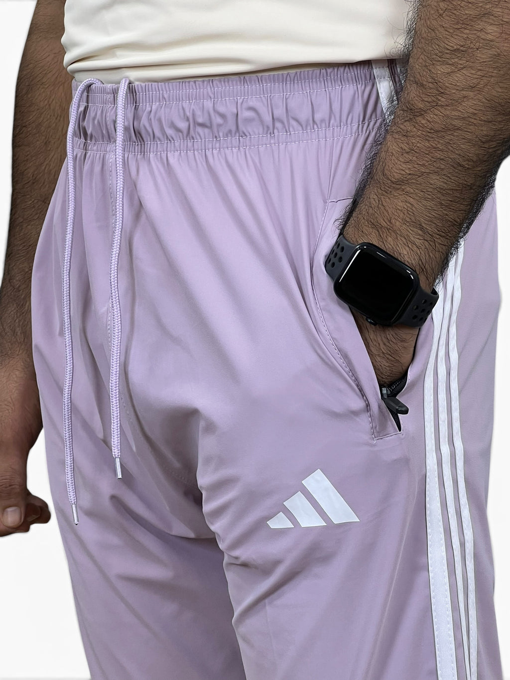 ADI Trouser – 4-Way Stretch Ultra Soft Fabric | 3 Stripes-Pink