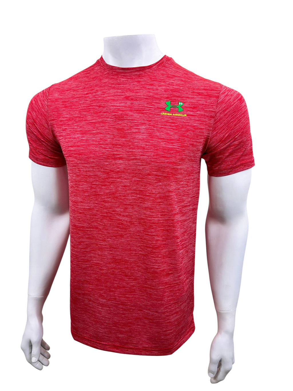 UA Dri-fit Tee – 4-Way Stretch- Red