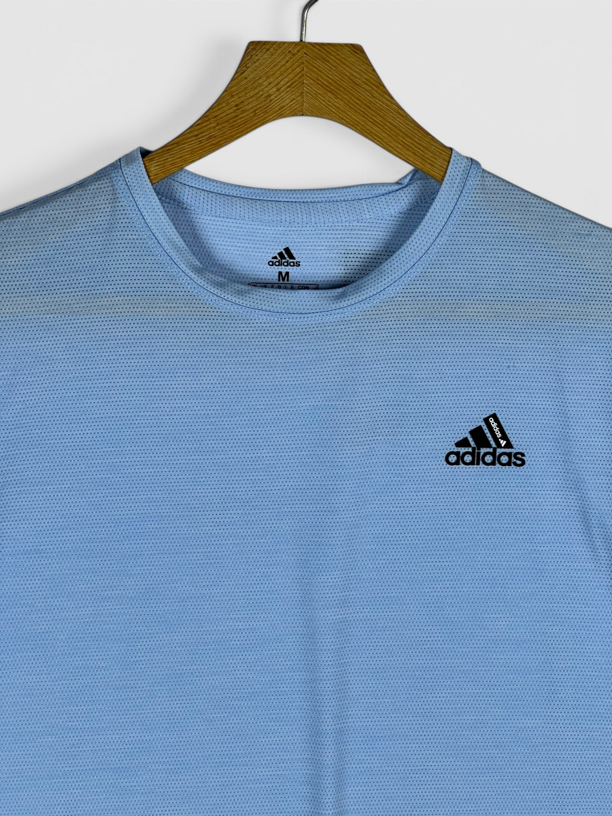 ADI Dri-fit Tee – 4-Way Stretch- Ice Blue