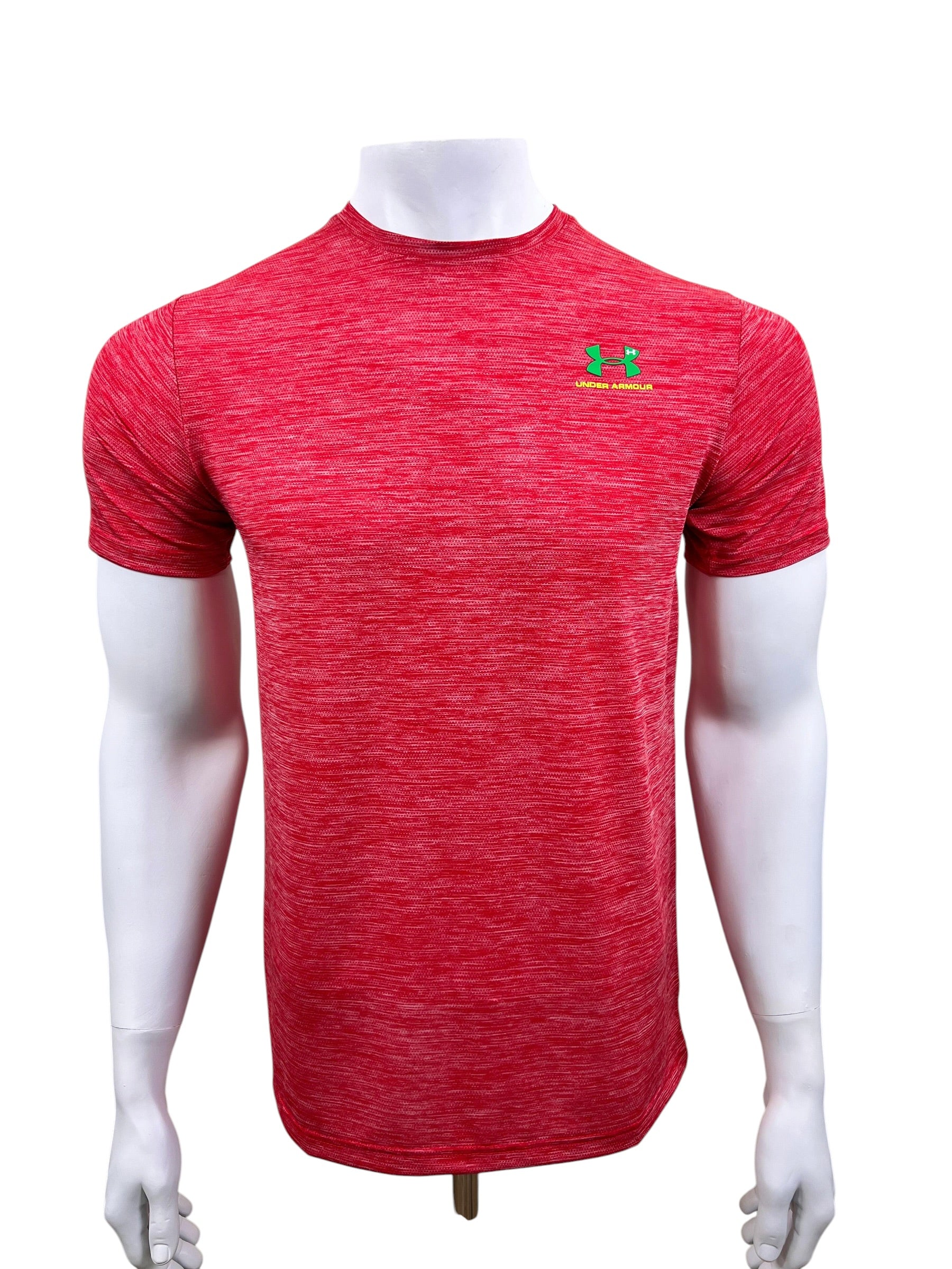 UA Dri-fit Tee – 4-Way Stretch- Red