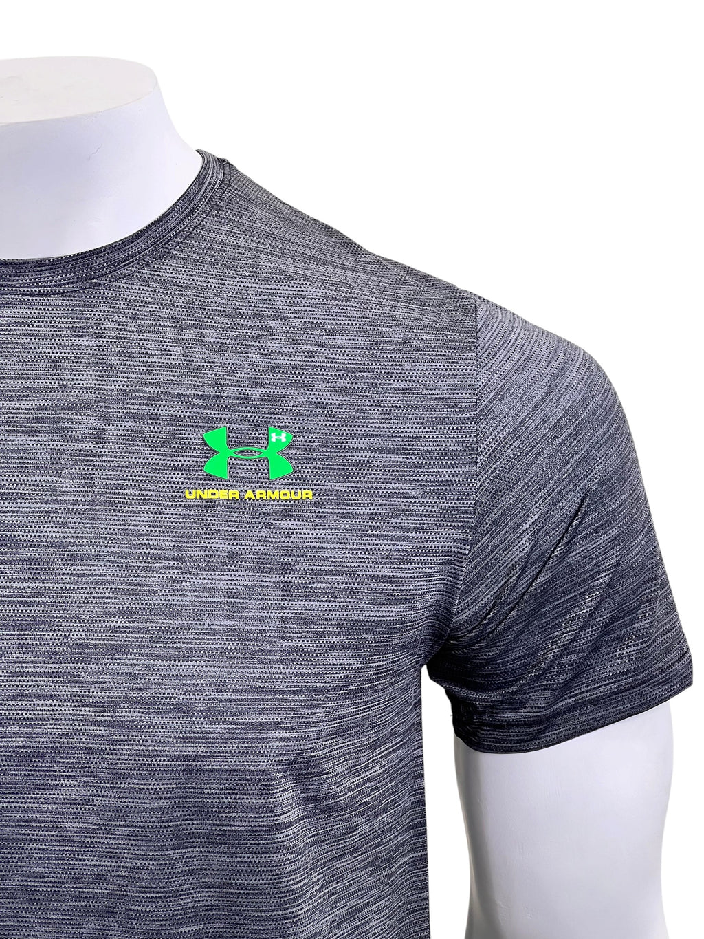 UA Dri-fit Tee – 4-Way Stretch- Black
