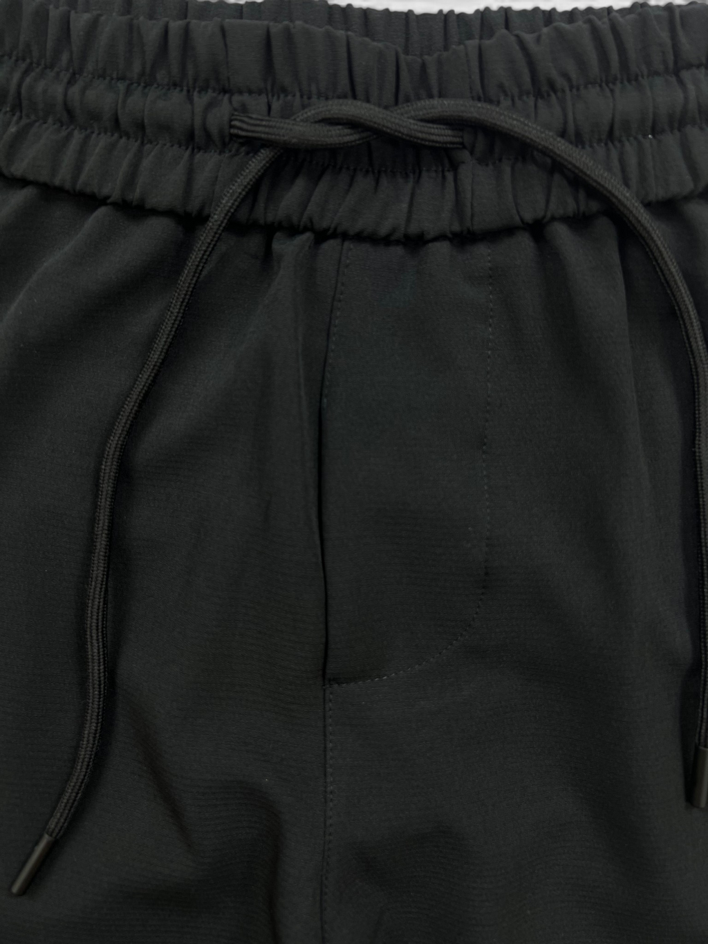 Imported Terry Fabric Trouser - Black