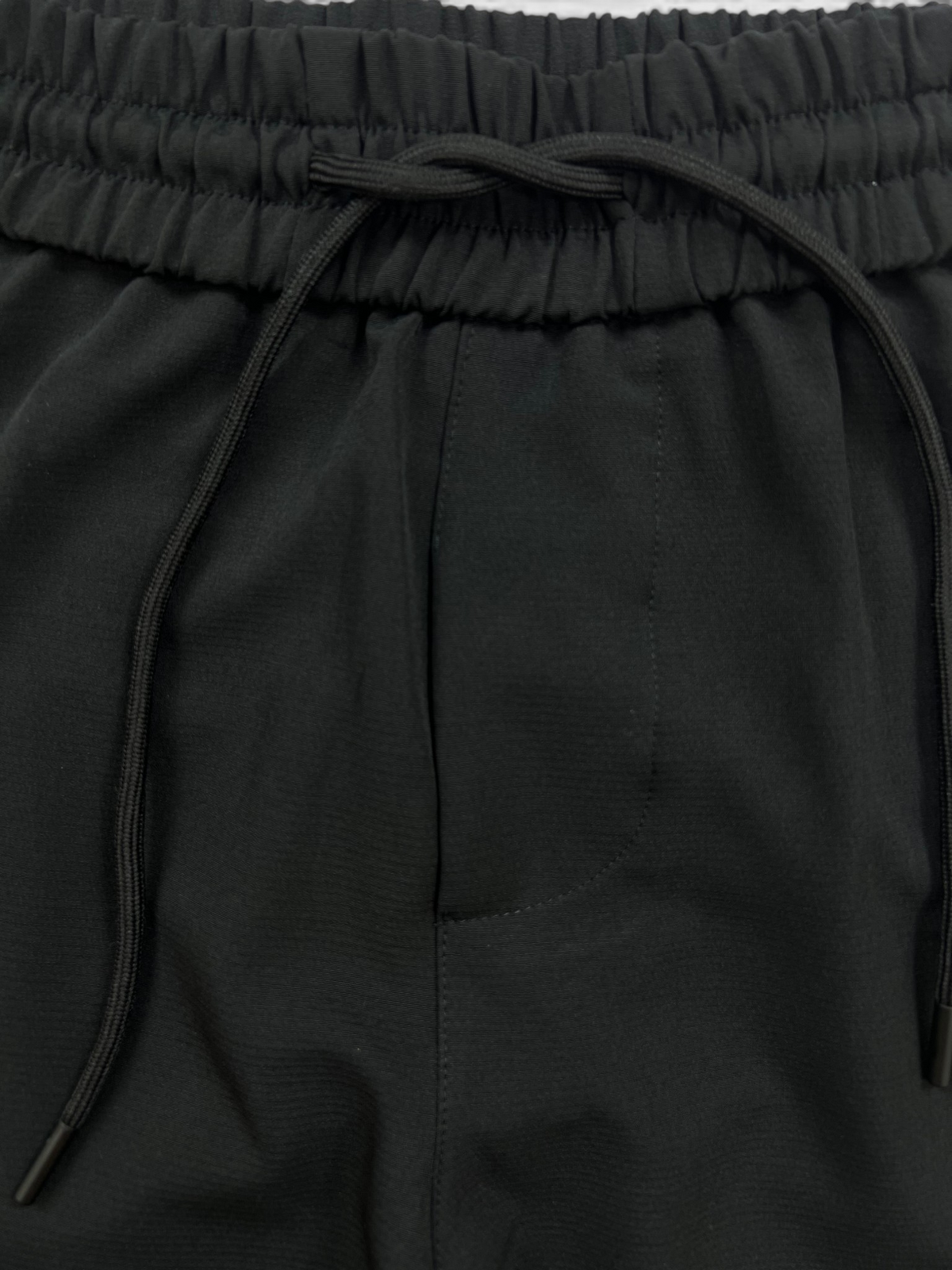 Imported Terry Fabric Trouser - Black