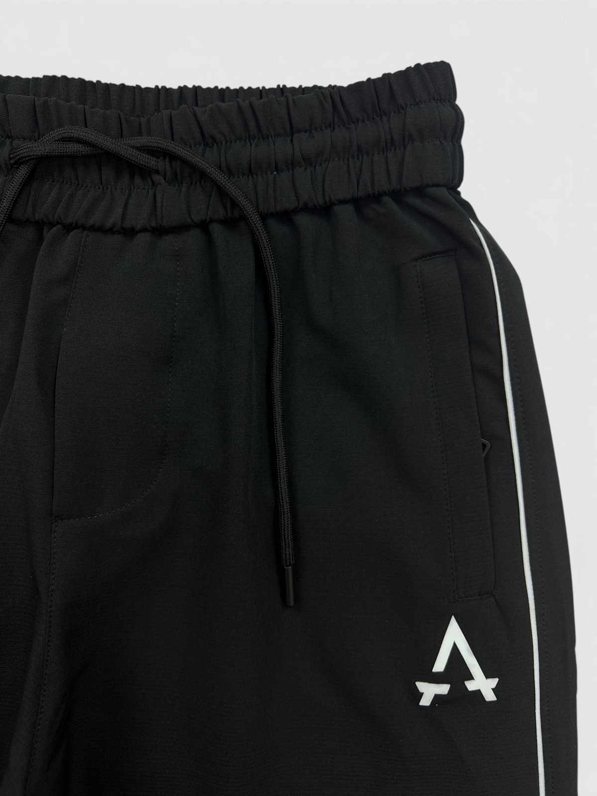 Imported Terry Fabric Trouser - Black