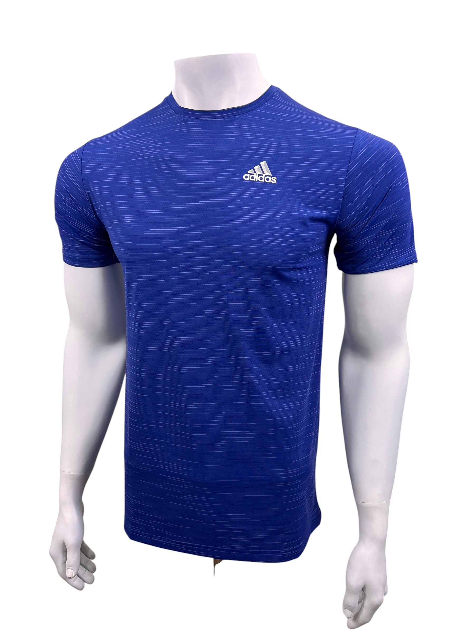 ADI Dri-fit Tee – 4-Way Stretch- Royal Blue