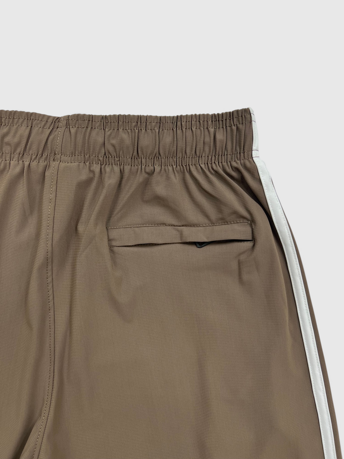 4-Way Stretch Ultra Soft Fabric 3 Stripes-Brown