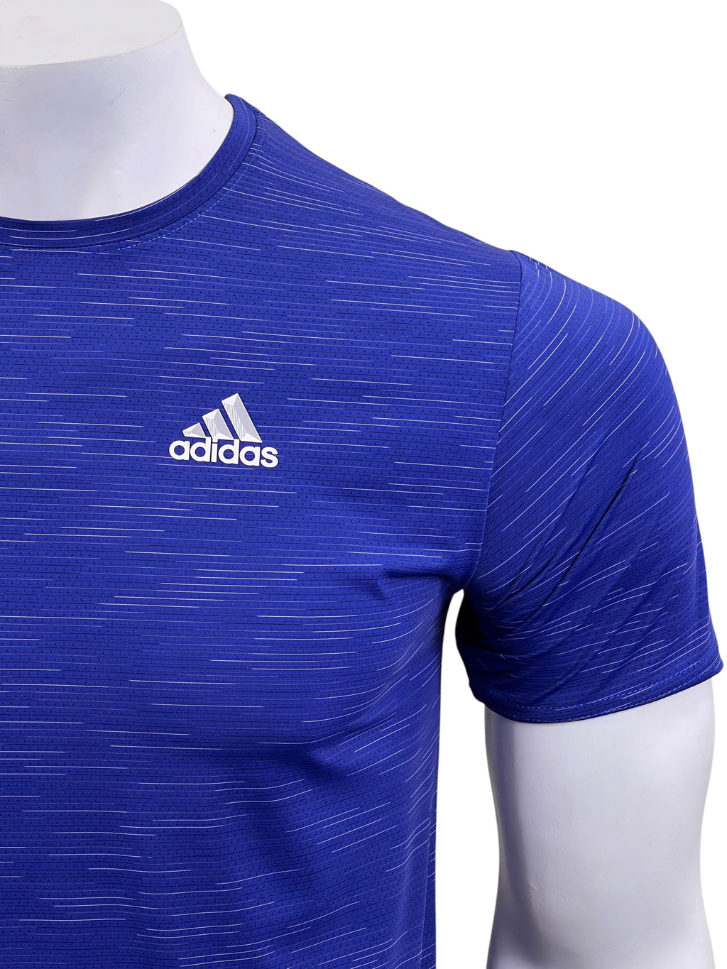 ADI Dri-fit Tee – 4-Way Stretch- Royal Blue