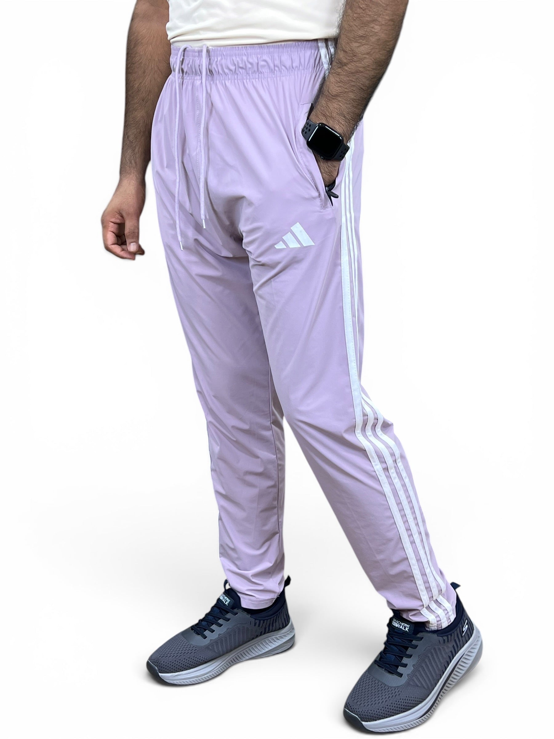 ADI Trouser – 4-Way Stretch Ultra Soft Fabric | 3 Stripes-Pink