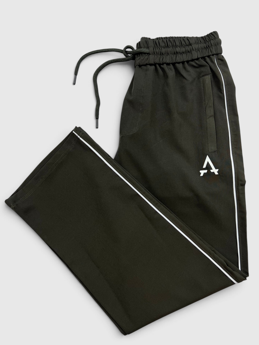 Imported Terry Fabric Trouser - Dark Green