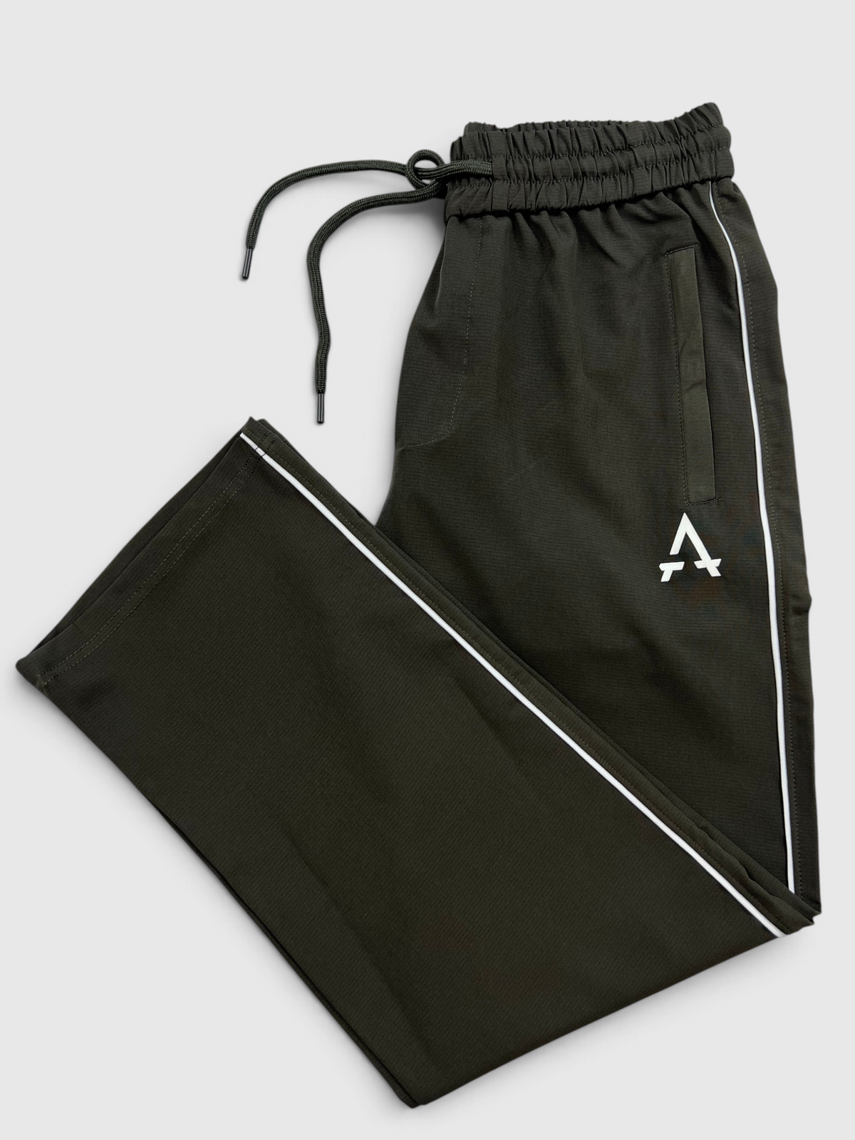 Imported Terry Fabric Trouser - Dark Green