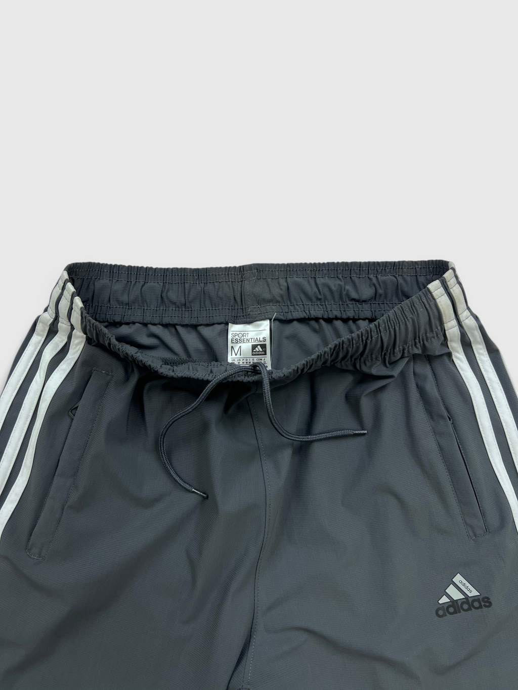4-Way Stretch Ultra Soft Fabric 3 Stripes-Grey
