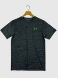 UA Dri-fit Tee – 4-Way Stretch- Black