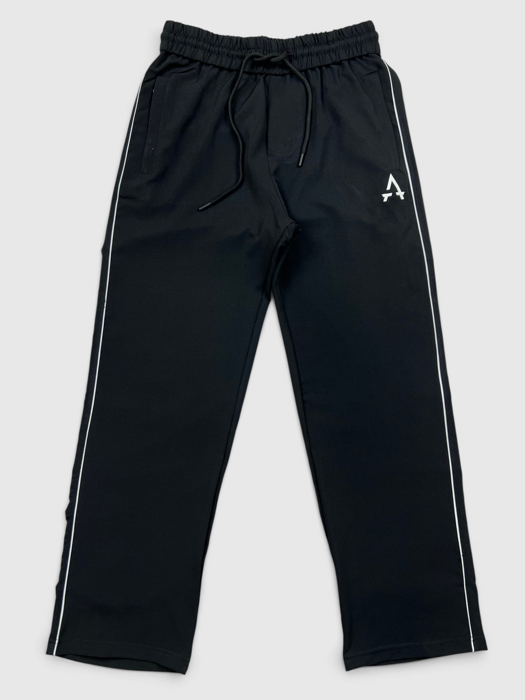Imported Terry Fabric Trouser - Black