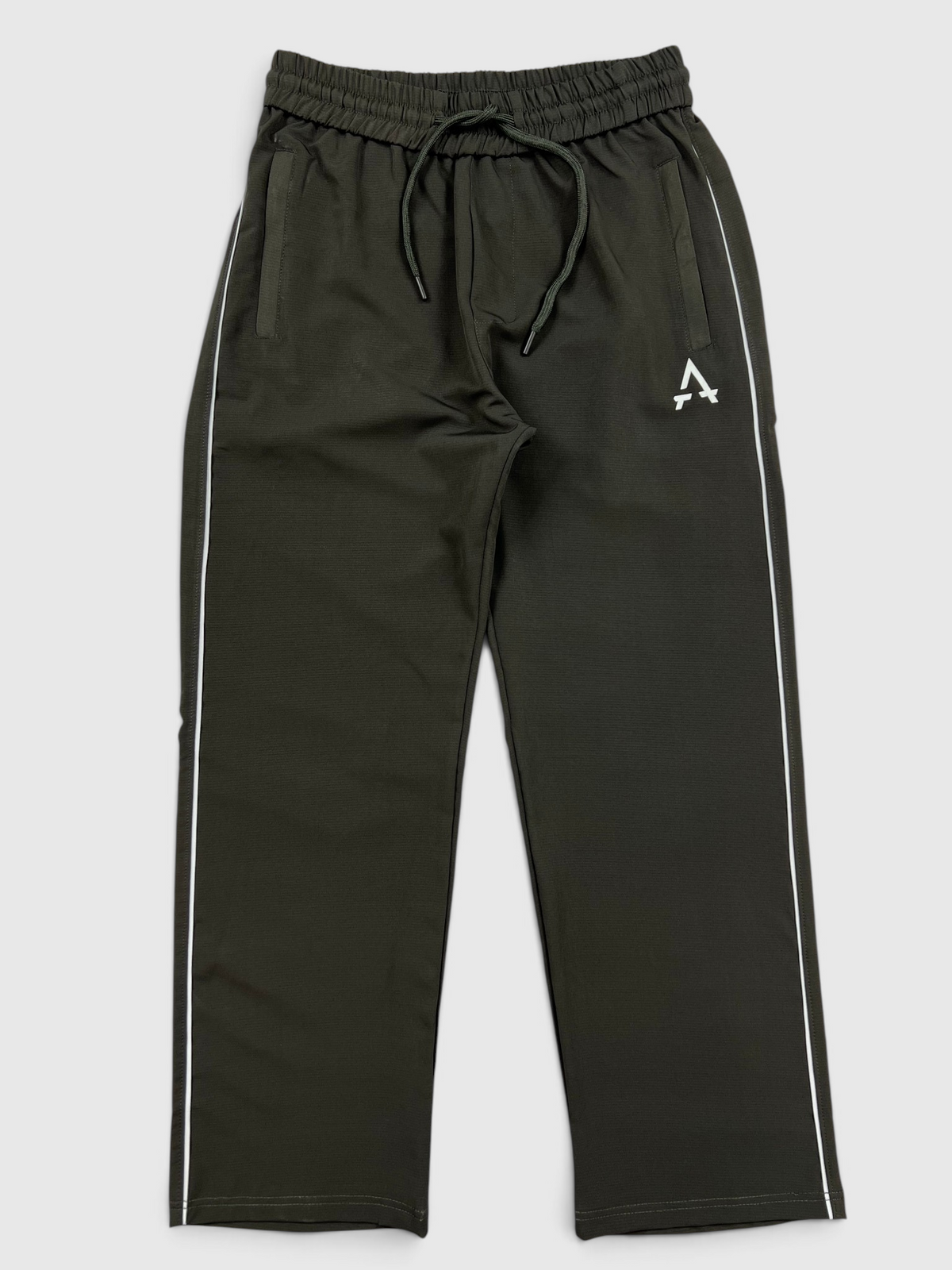 Imported Terry Fabric Trouser - Dark Green