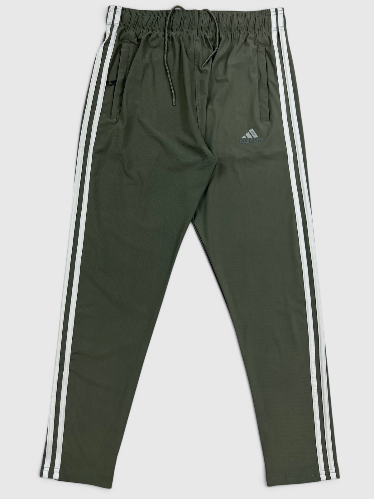 4-Way Stretch Ultra Soft Fabric 3 Stripes-LT Green