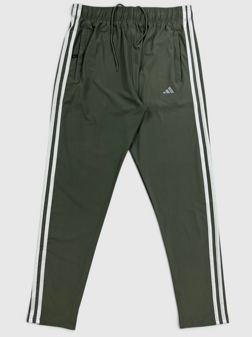 4-Way Stretch Ultra Soft Fabric 3 Stripes-LT Green