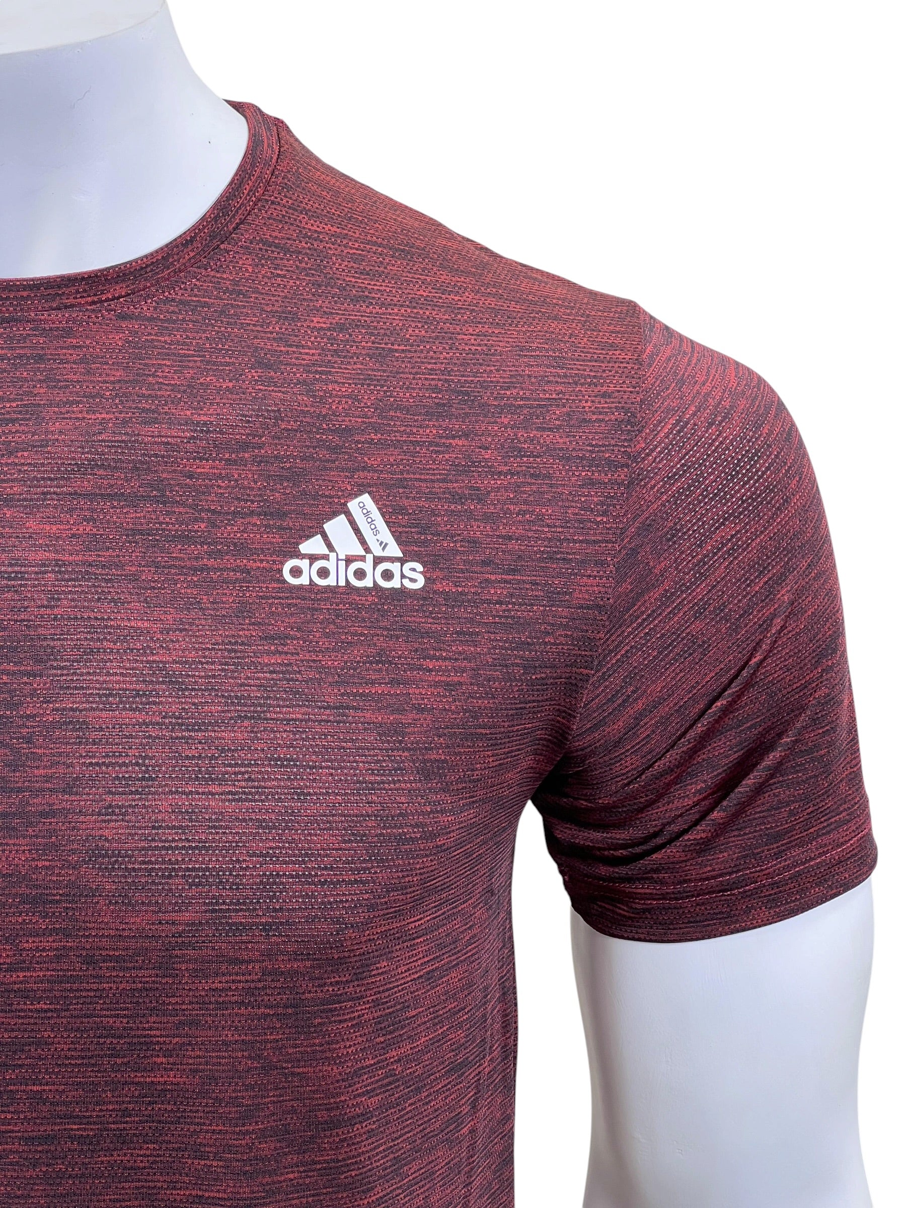 ADI Dri-fit Tee – 4-Way Stretch- Maroon