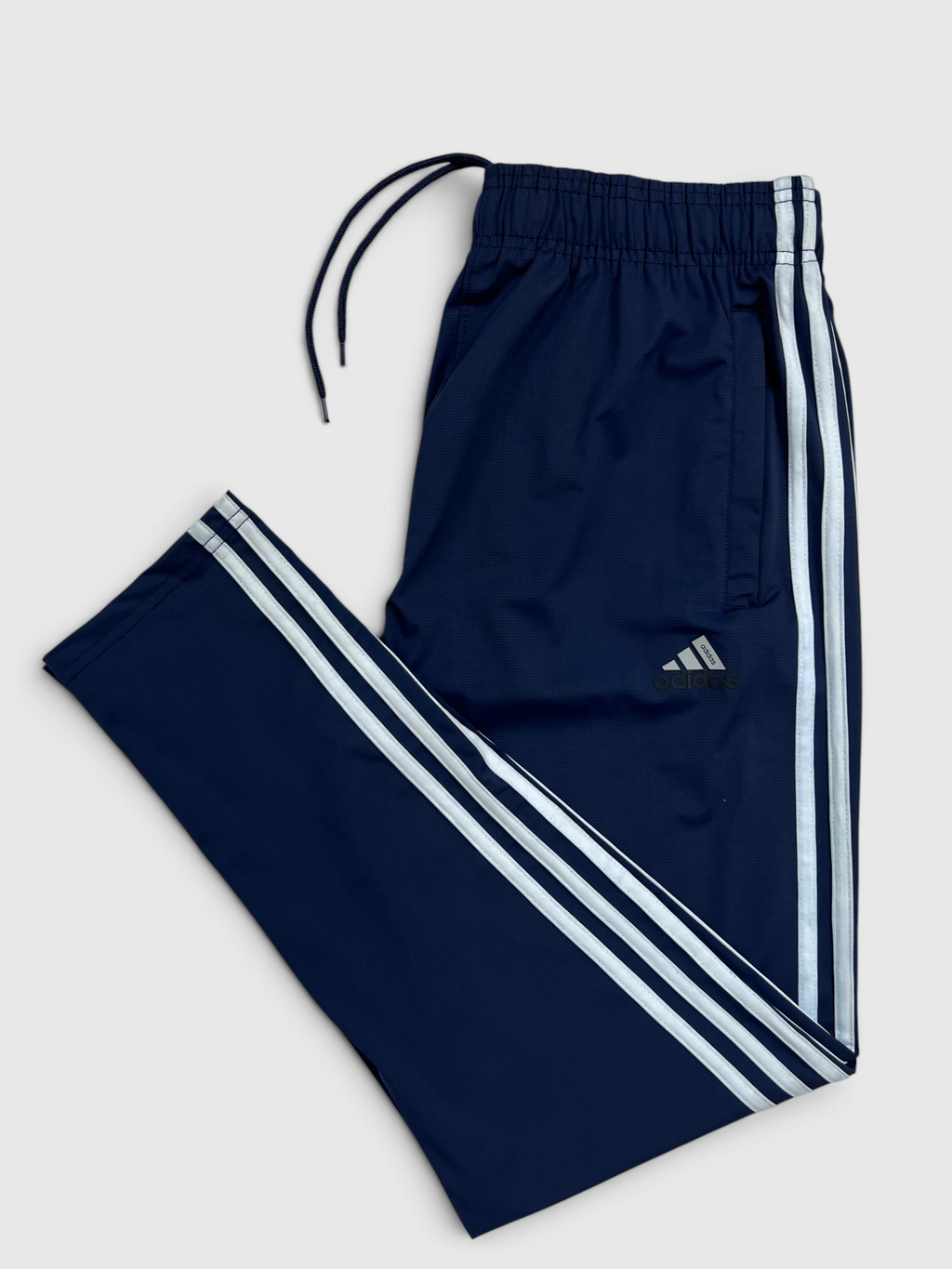 4-Way Stretch Ultra Soft Fabric 3 Stripes-Navy