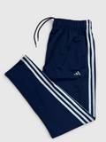 4-Way Stretch Ultra Soft Fabric 3 Stripes-Navy