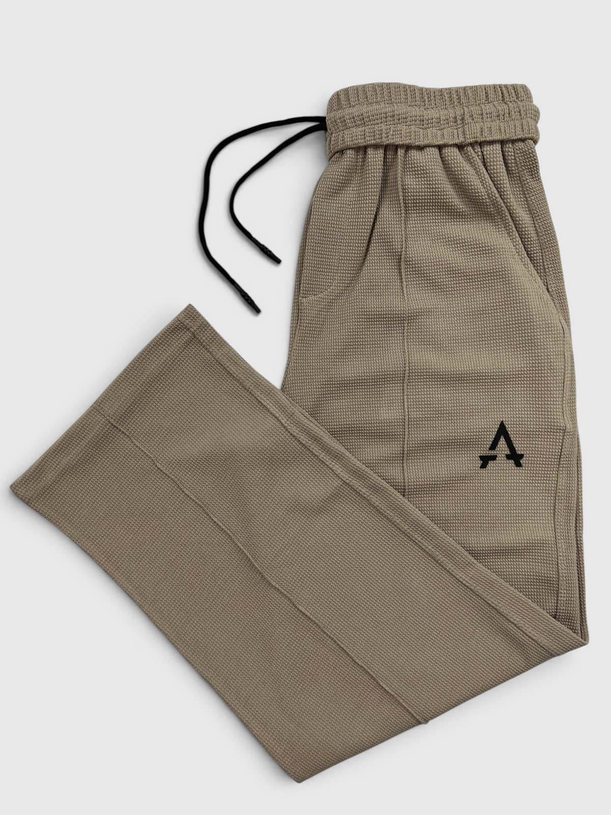 Imported Waffle Fabric Trouser - Skin