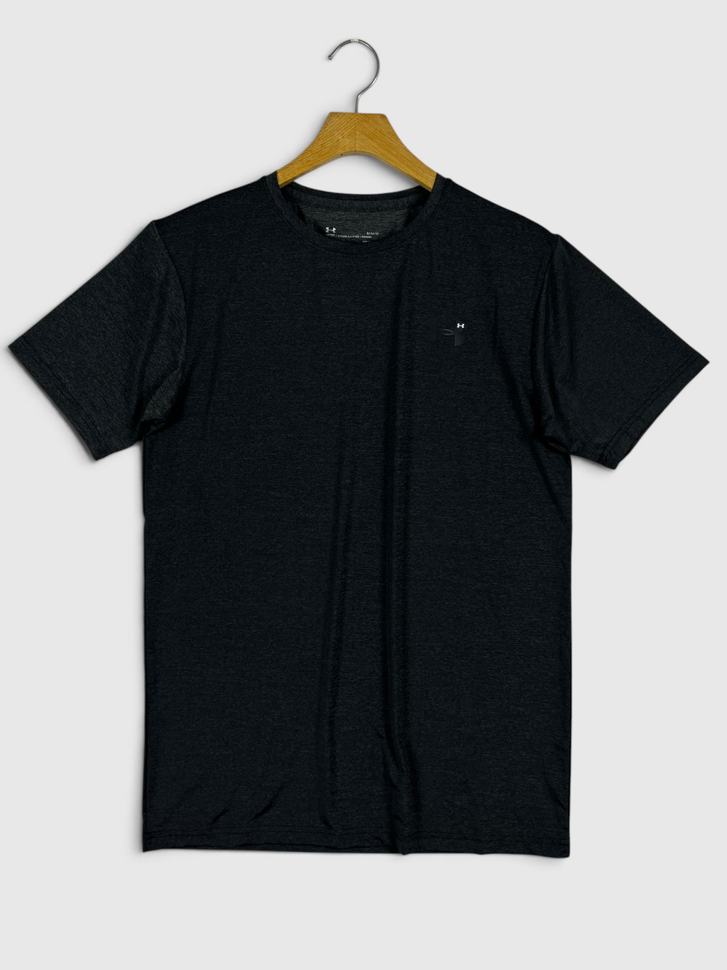 UA Dri-fit Tee – 4-Way Stretch- Black