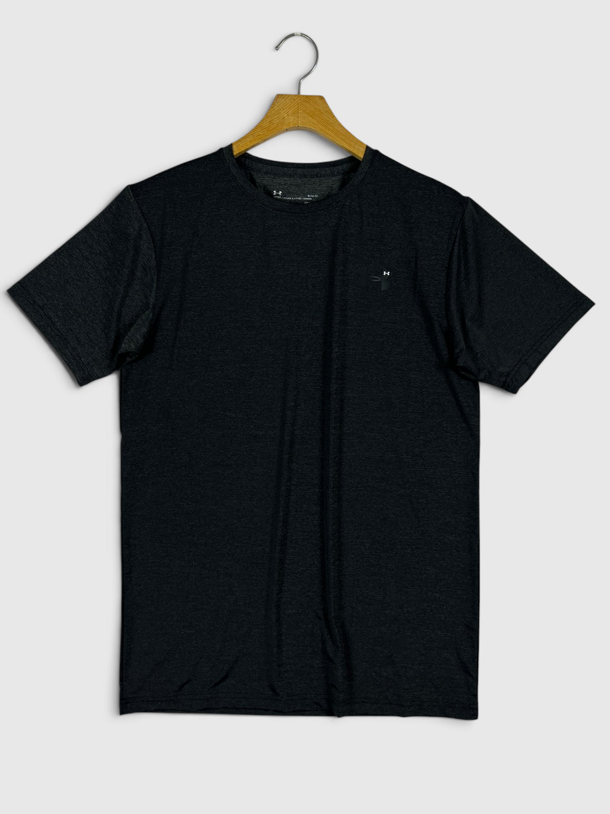 UA Dri-fit Tee – 4-Way Stretch- Black