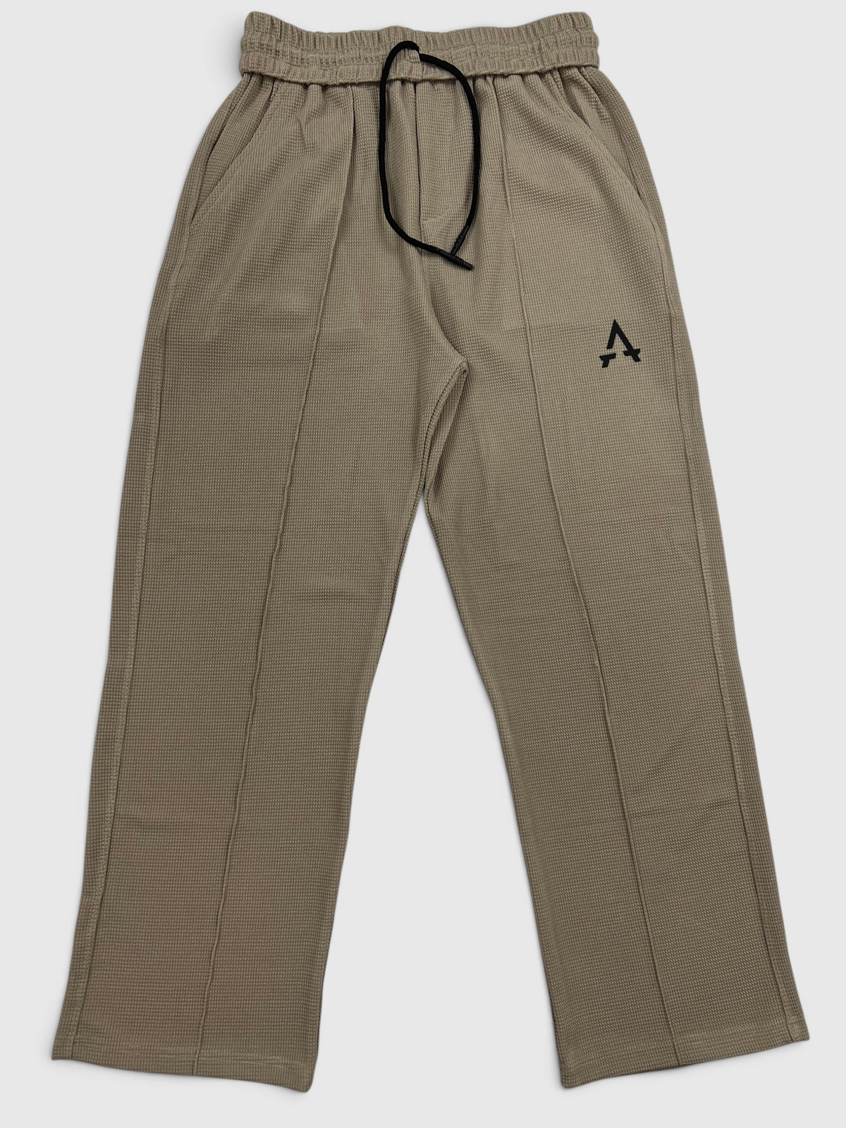 Imported Waffle Fabric Trouser - Skin