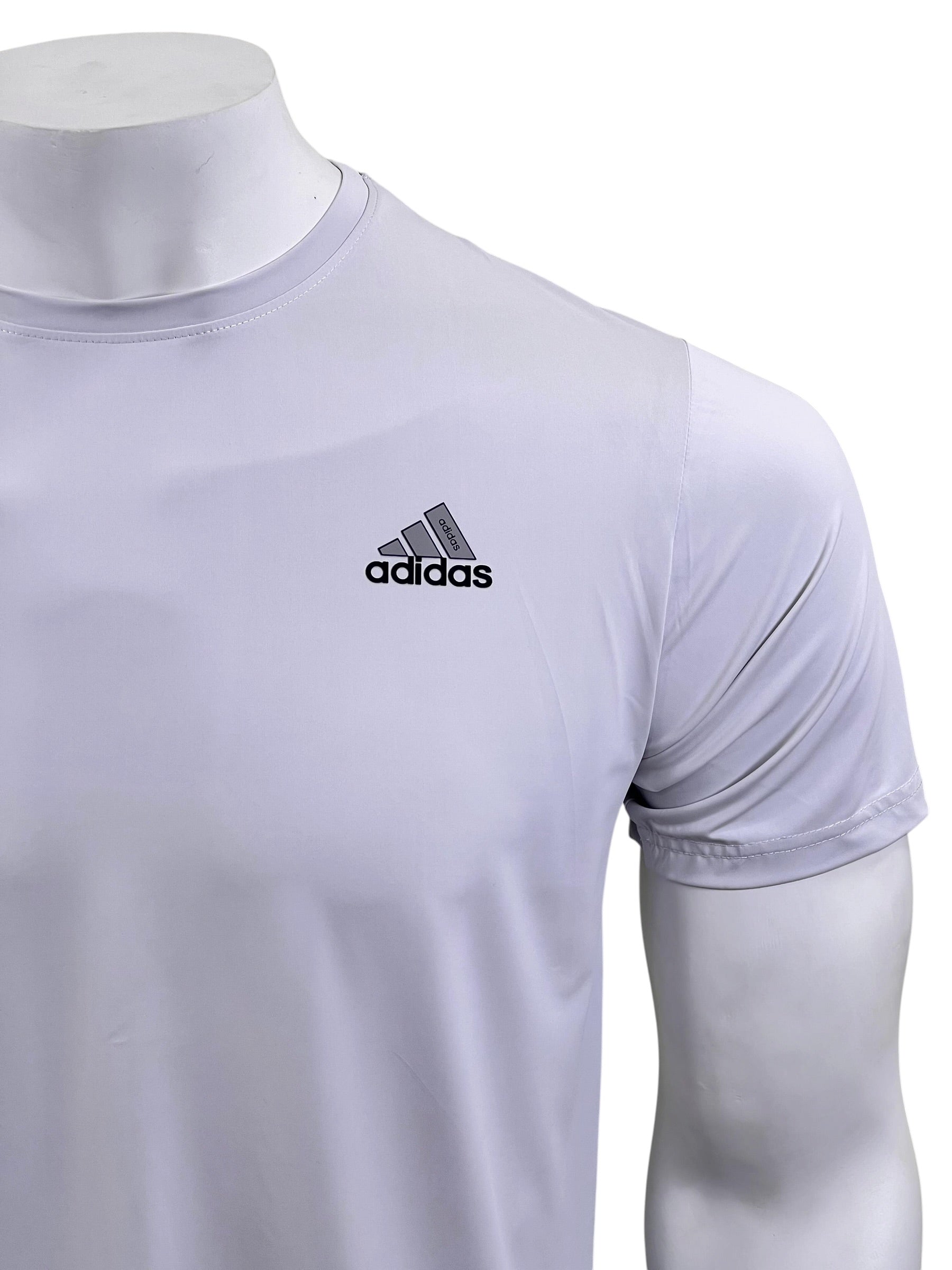 ADI Dri-fit Tee – 4-Way Stretch- LT Grey