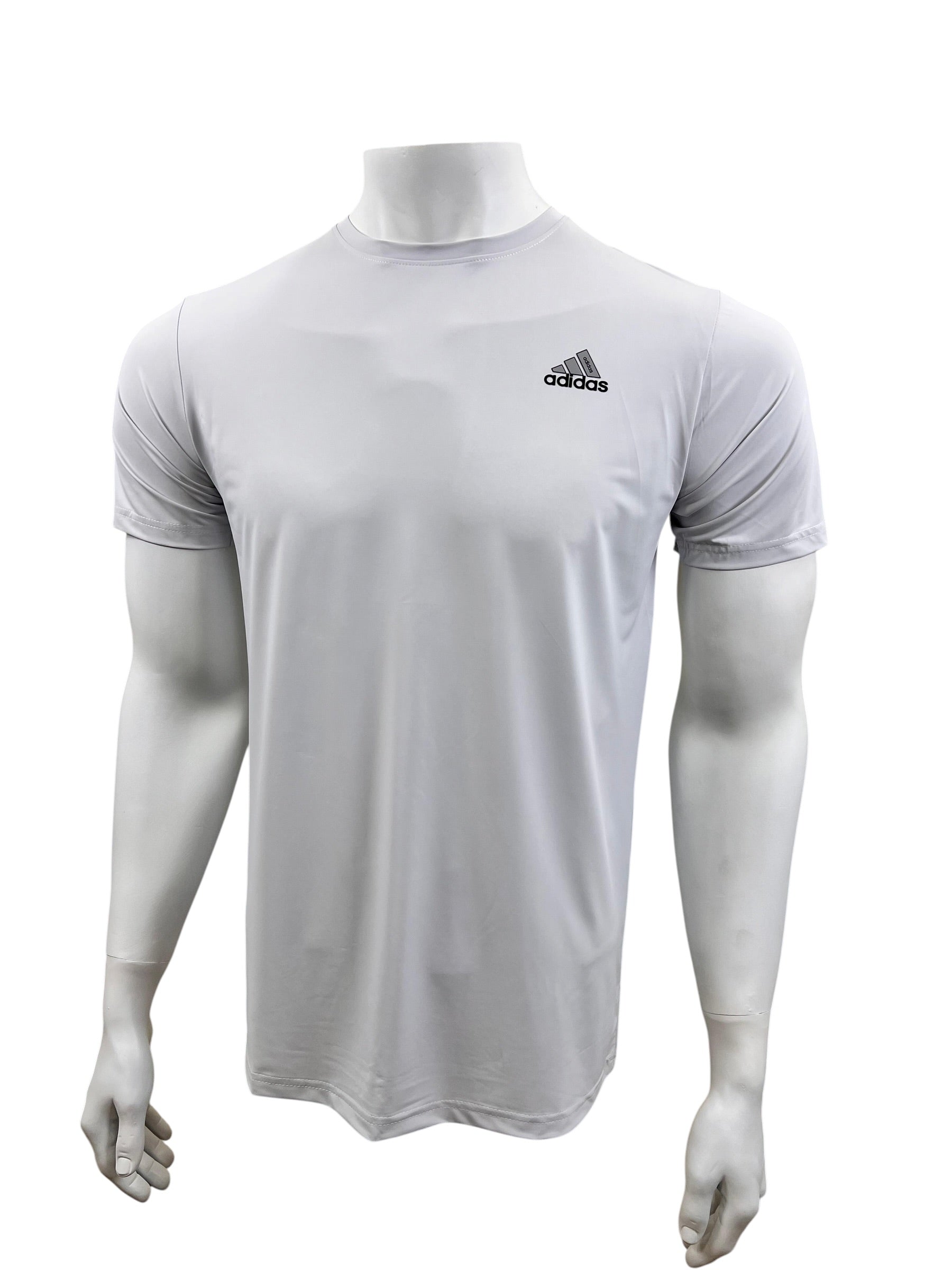 ADI Dri-fit Tee – 4-Way Stretch- LT Grey