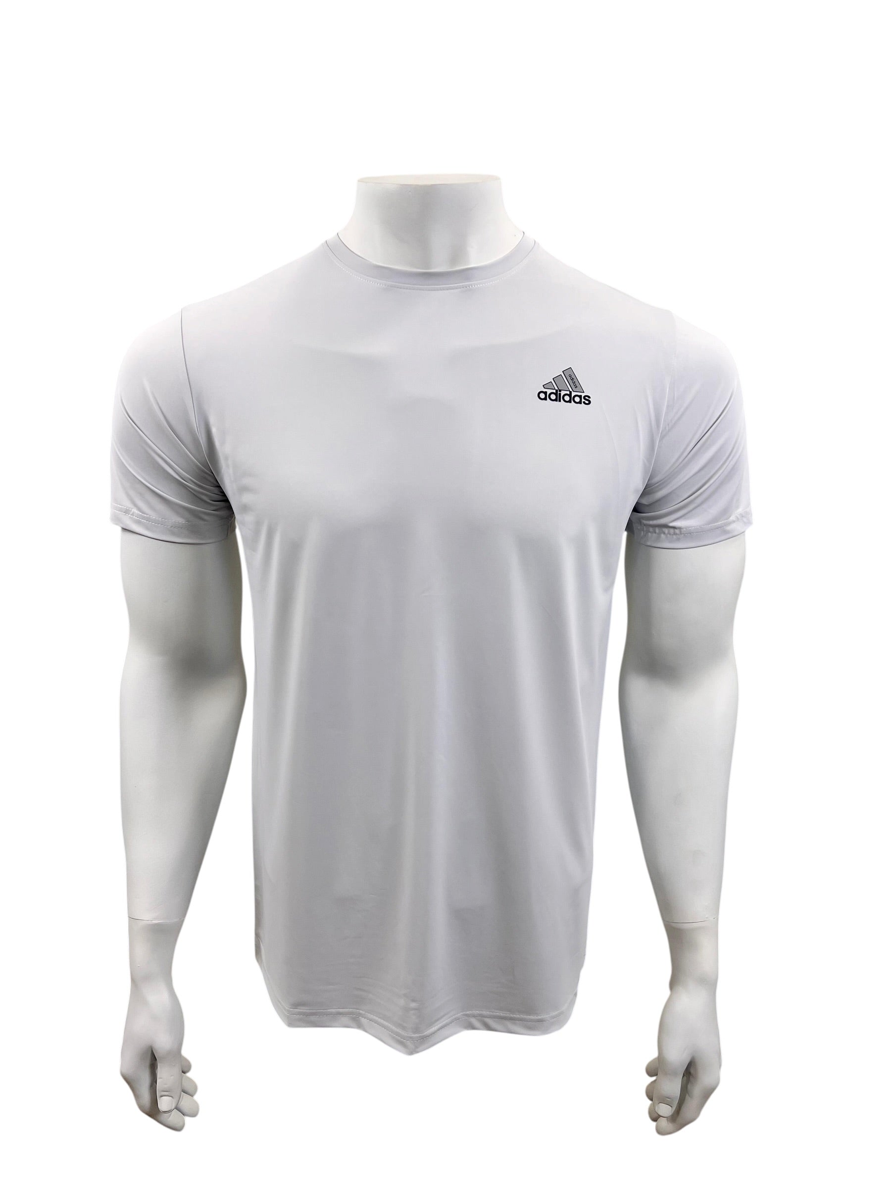 ADI Dri-fit Tee – 4-Way Stretch- LT Grey