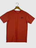 UA Dri-fit Tee – 4-Way Stretch- Orange