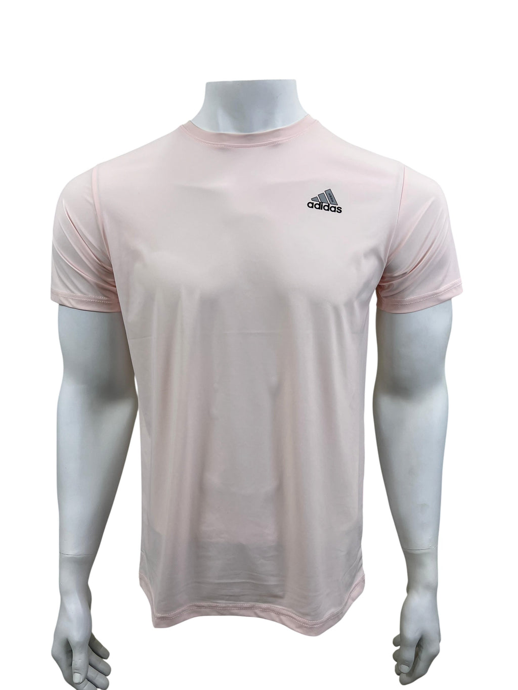 ADI Dri-fit Tee – 4-Way Stretch- LT Pink