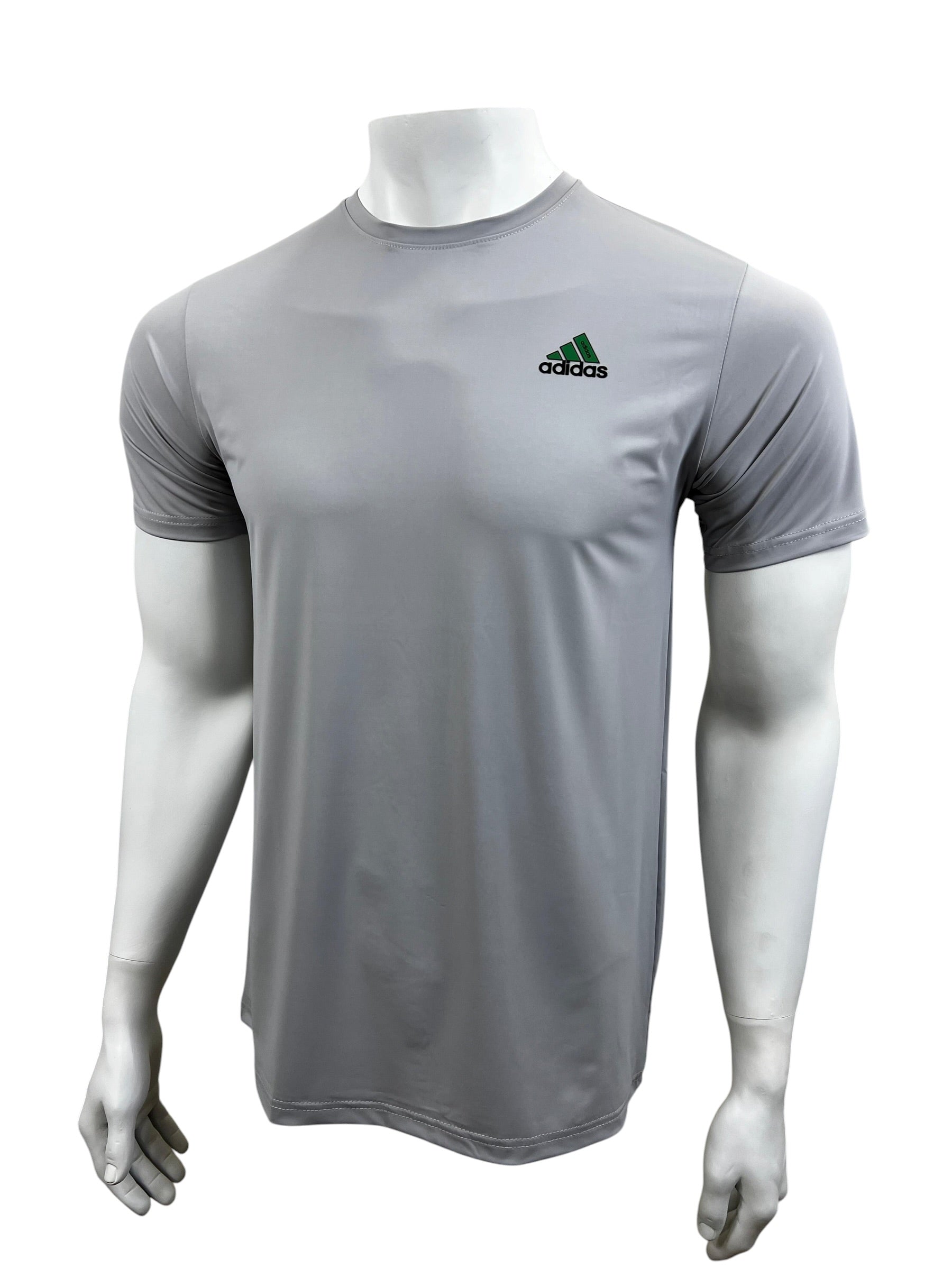 ADI Dri-fit Tee – 4-Way Stretch- Grey