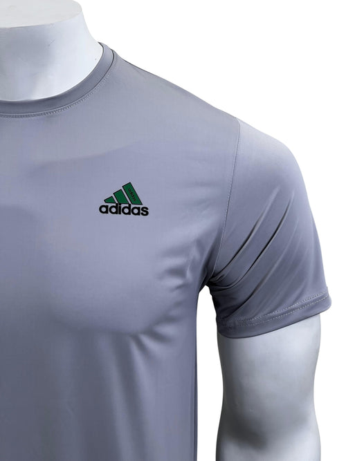 ADI Dri-fit Tee – 4-Way Stretch- Grey