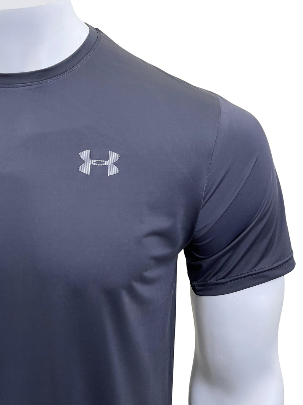 UA Dri-fit Tee – 4-Way Stretch- Black