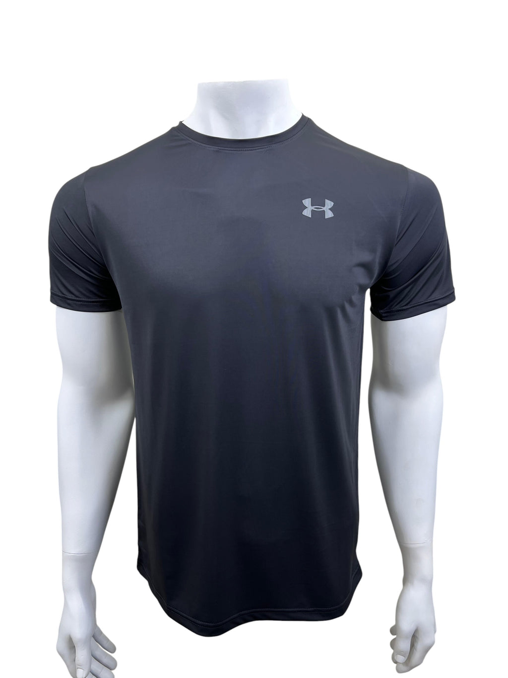 UA Dri-fit Tee – 4-Way Stretch- Black