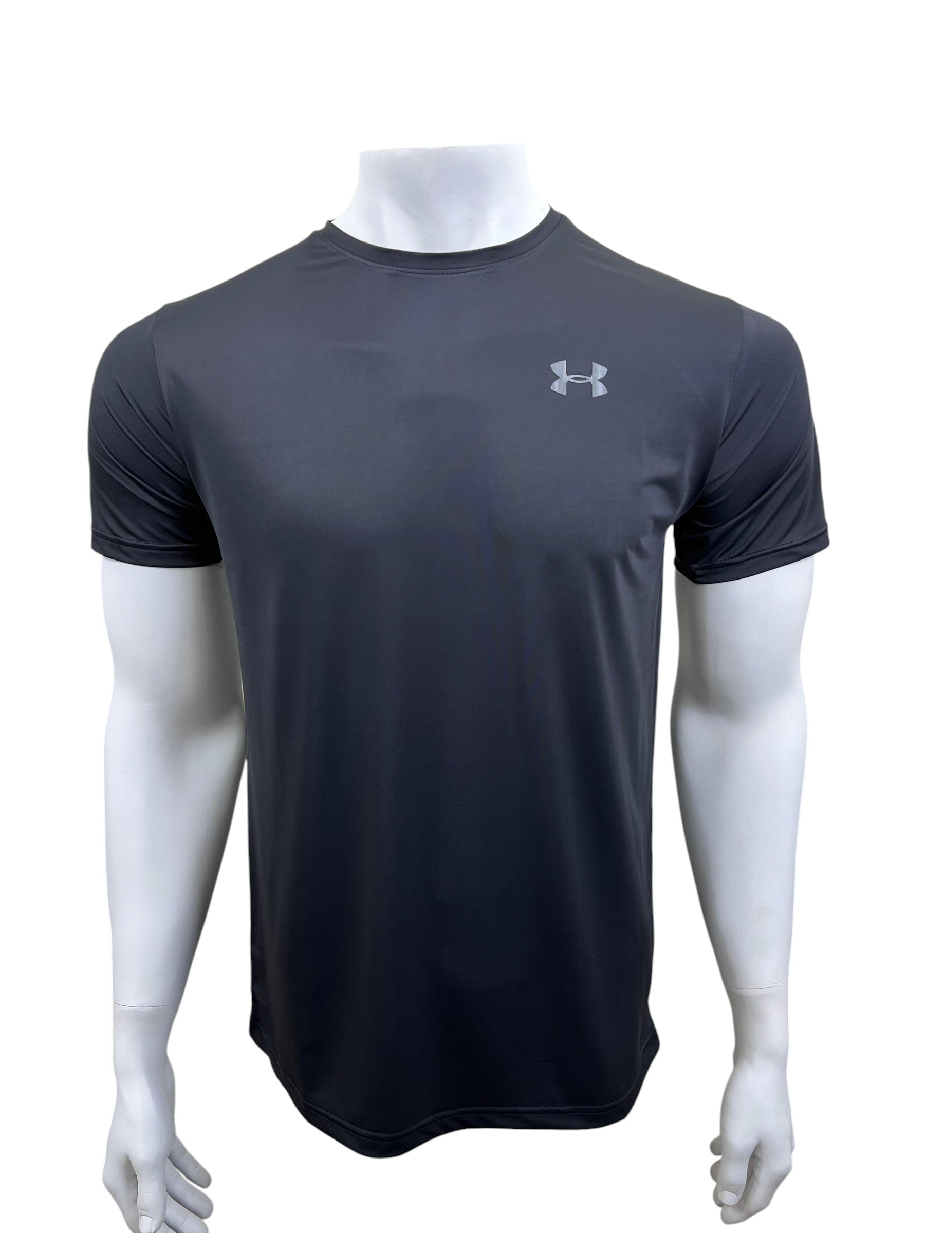 UA Dri-fit Tee – 4-Way Stretch- Black