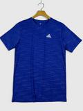 ADI Dri-fit Tee – 4-Way Stretch- Royal Blue