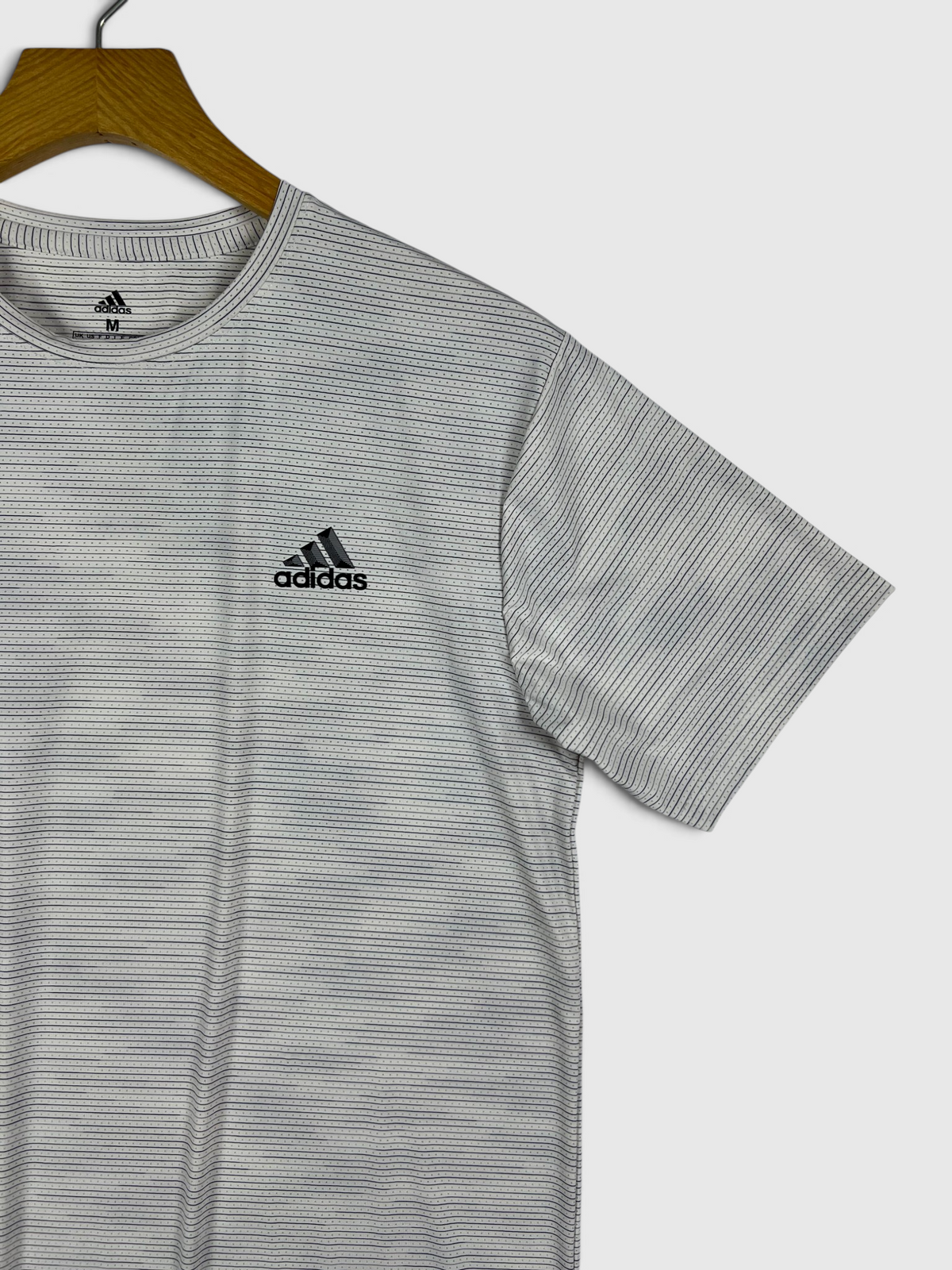 ADI Dri-fit Tee – 4-Way Stretch- Off White