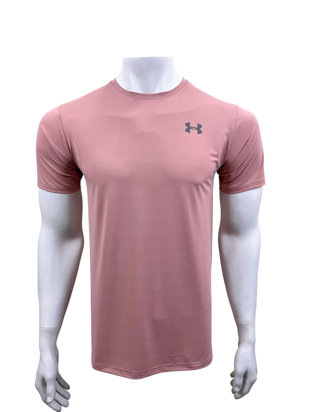 UA Dri-fit Tee – 4-Way Stretch- Pink